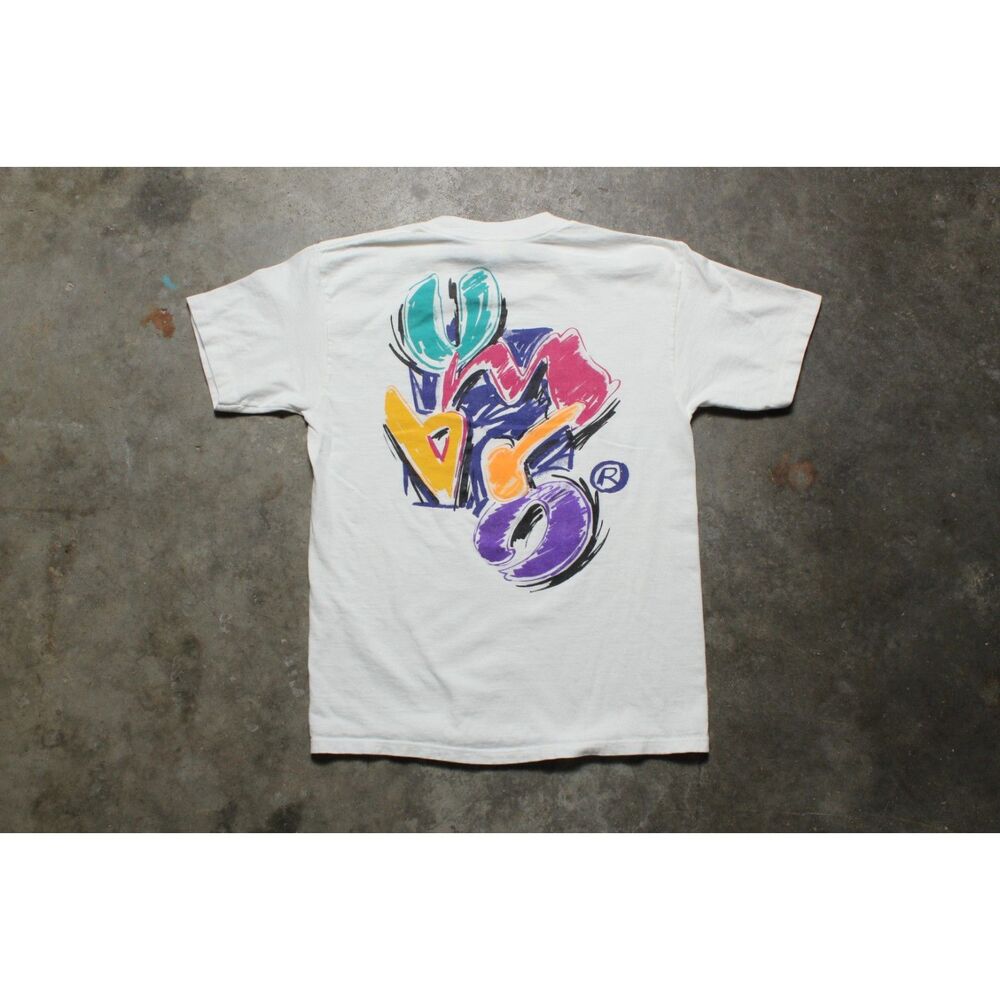 Vintage 90's USA-Made Umbro Soccer Single Stitch White T-Shirt - Youth Large
